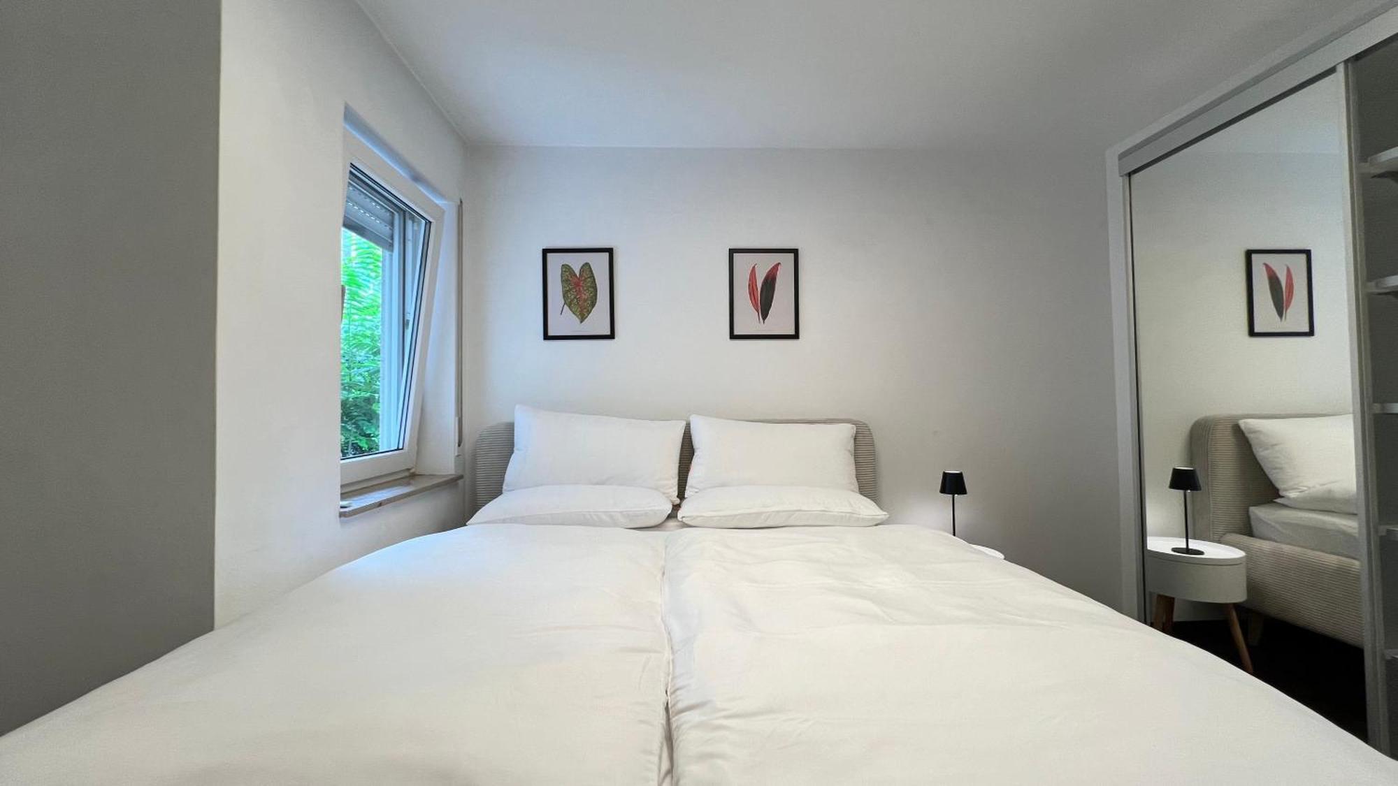 Ludwigshome Luxus - Zentral, Kostenloser Parkplatz, Terrasse Ludwigsburg Dış mekan fotoğraf