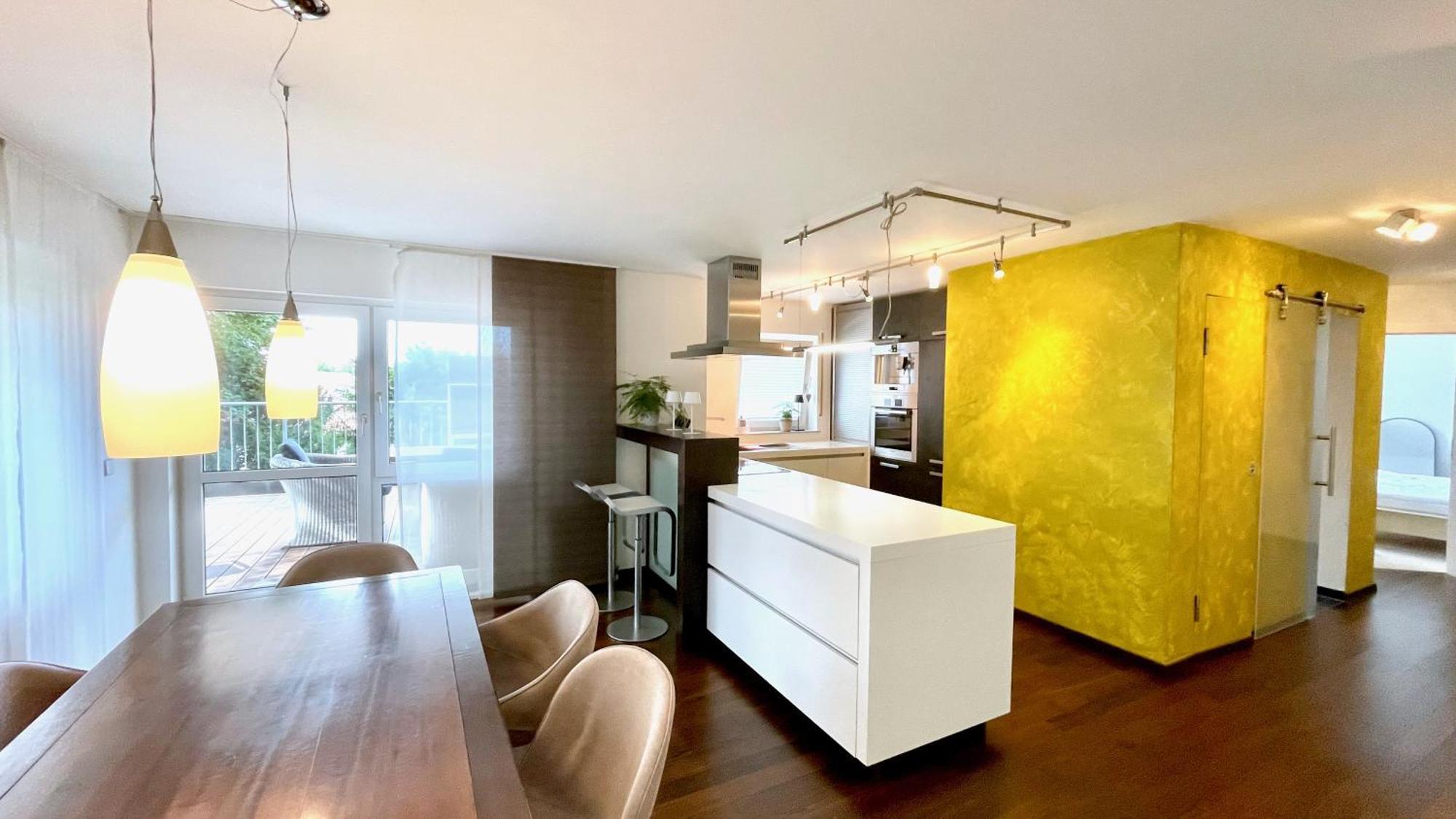 Ludwigshome Luxus - Zentral, Kostenloser Parkplatz, Terrasse Ludwigsburg Dış mekan fotoğraf